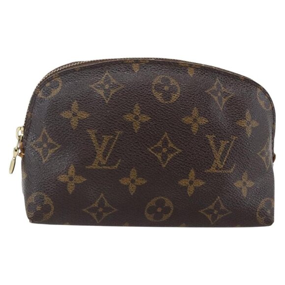 LOUIS VUITTON Monogram Pochette Cosmetic PM Pouch M43998 LV Auth 146123 - Picture 1 of 16